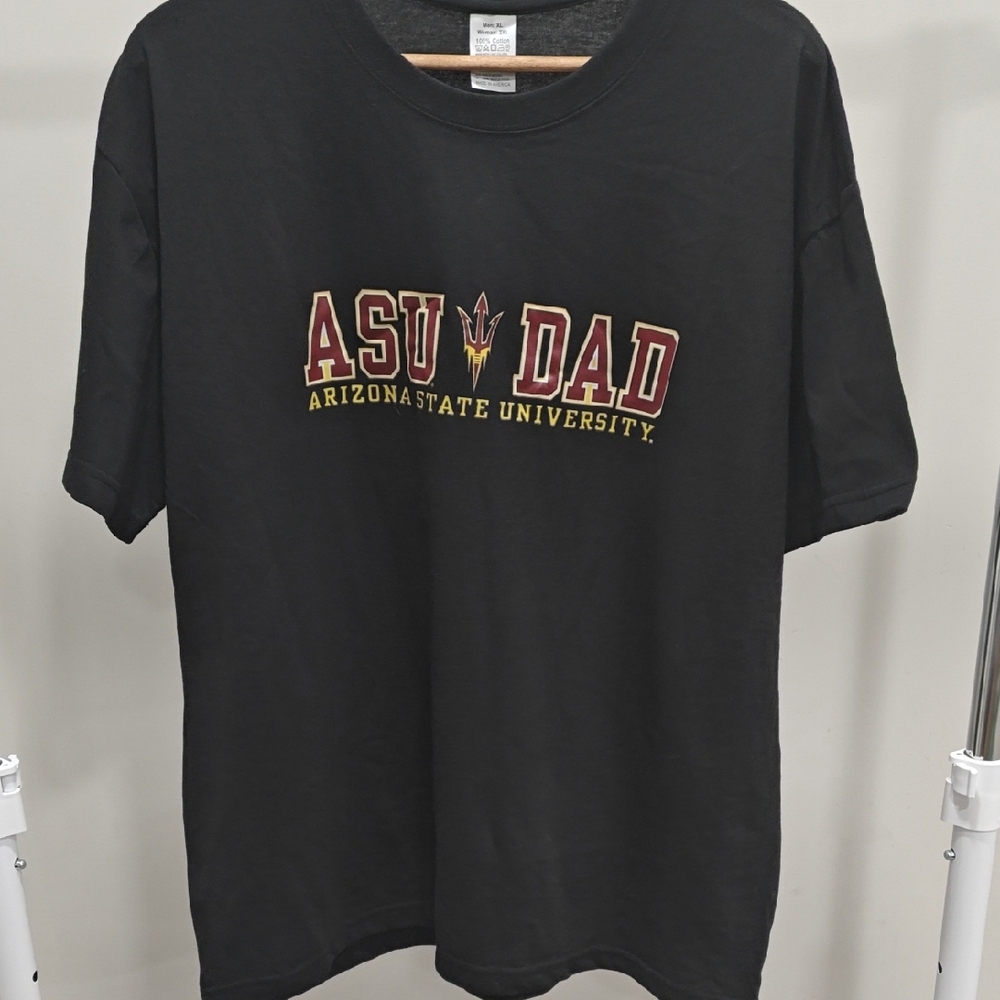Black Arizona State University Dad T-Shirt